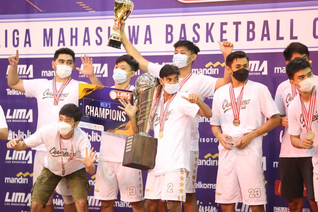 LIMA Basketball Nir Kasus COVID-19, UPH Juaranya